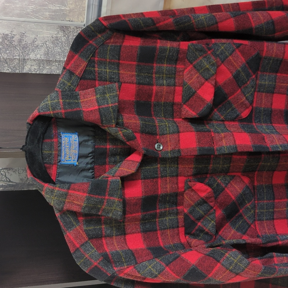 Vintage Pendleton 100%Virgin Wool Flannel Medium